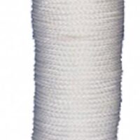 cuerda de tendedero blanco